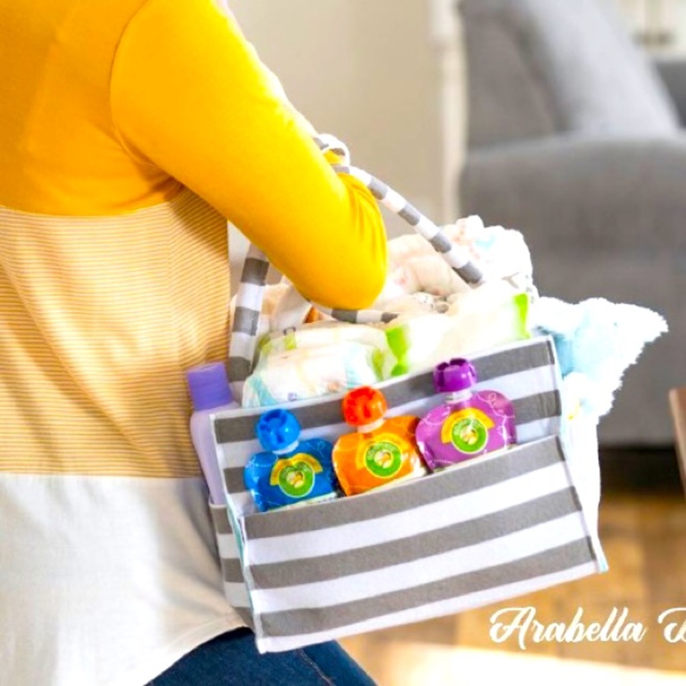 Arabella baby co. NEW Ultimate Diaper Caddy for boys or girls LARGE